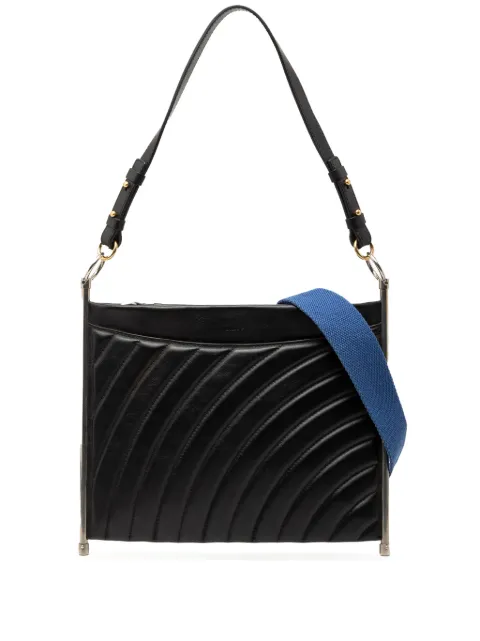 Chloé Pre-Owned mellemstor quiltet Roy clutch-satchel i kalveskind fra 2018