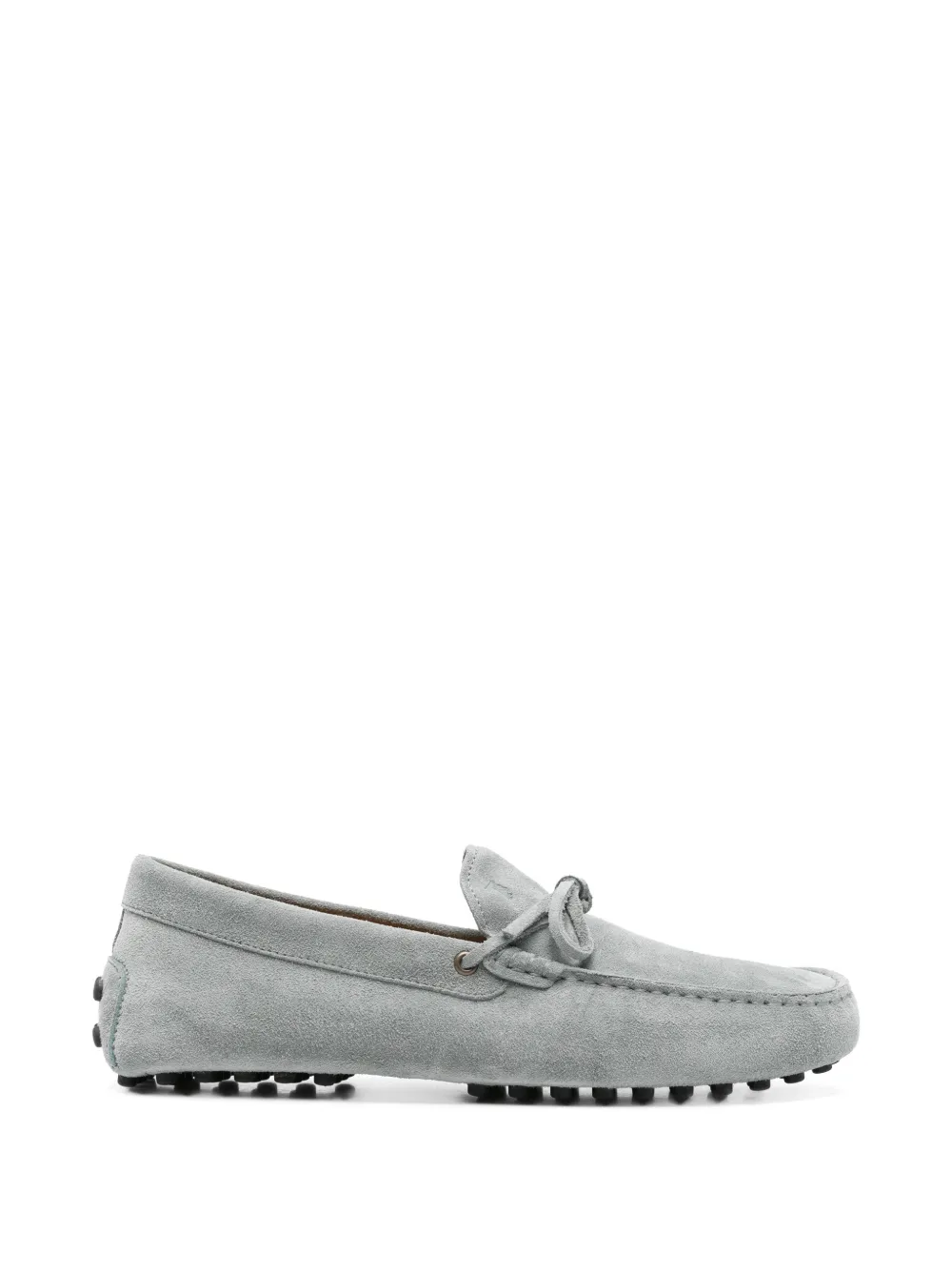 Tod's Gommino tie-detail loafers - Grigio