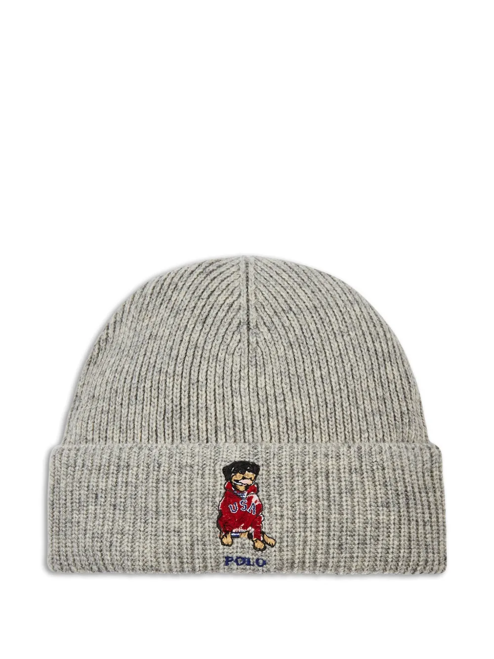 Polo Ralph Lauren grey beanie hat - Grigio