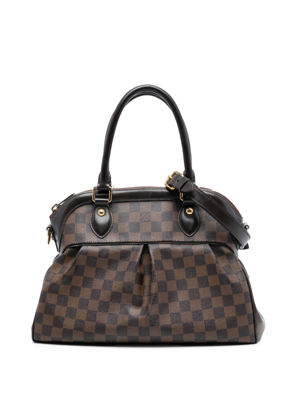 Louis Vuitton Pre-Owned 2009 Damier Ebene Trevi PM satchel - Marrone