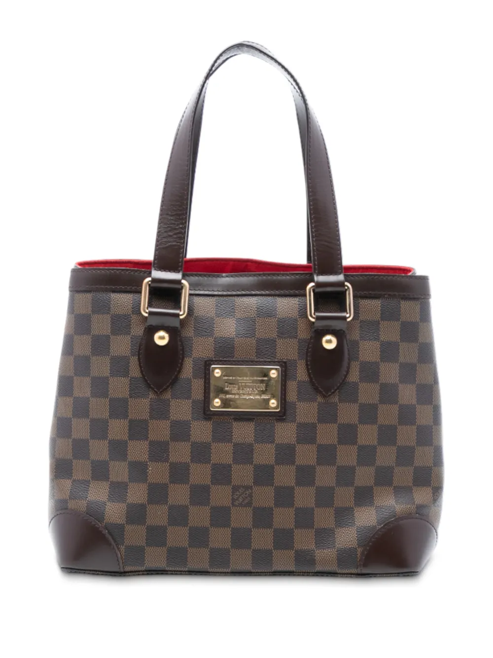 Louis Vuitton Pre-Owned Borsa tote Hampstead PM in tela Damier Ebène 2003-2014 - Marrone