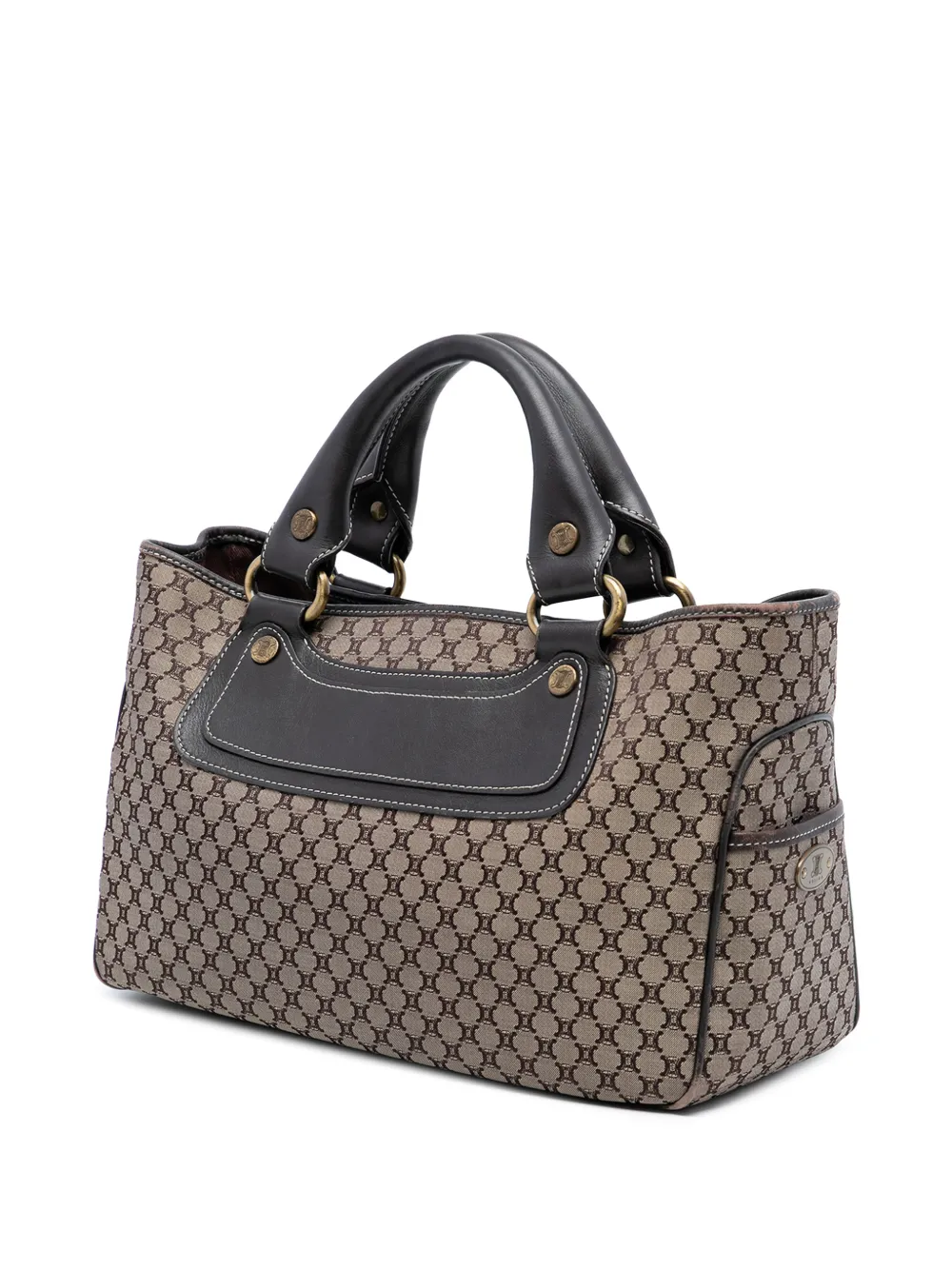 20th Century Macadam Canvas Boogie Handbag