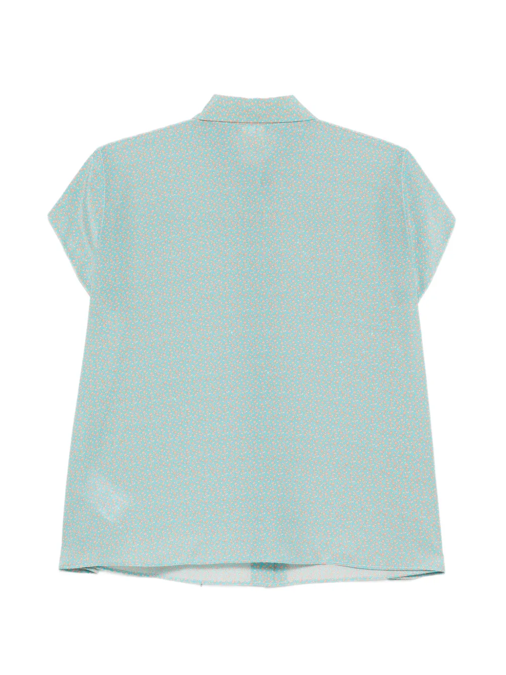 Buttoned-Fastening Floral-Print Shirt