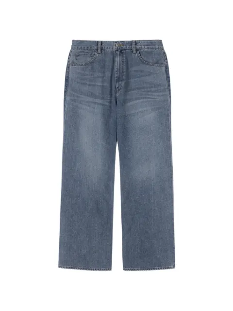 SOLID HOMME wide-leg jeans