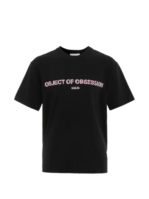 SOLID HOMME Object Lettering T恤