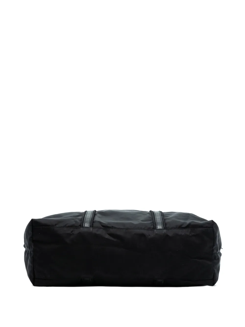 2013-2025 Vitello Trimmed Tessuto Tote Bag