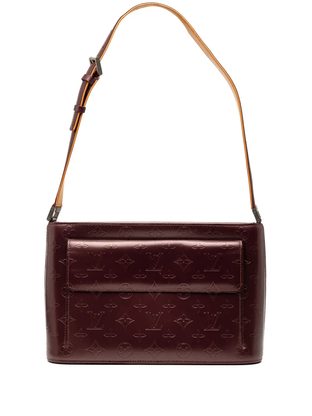 Louis Vuitton Pre-Owned Borsa a spalla Mat Alston con monogramma 2002 - Rosso