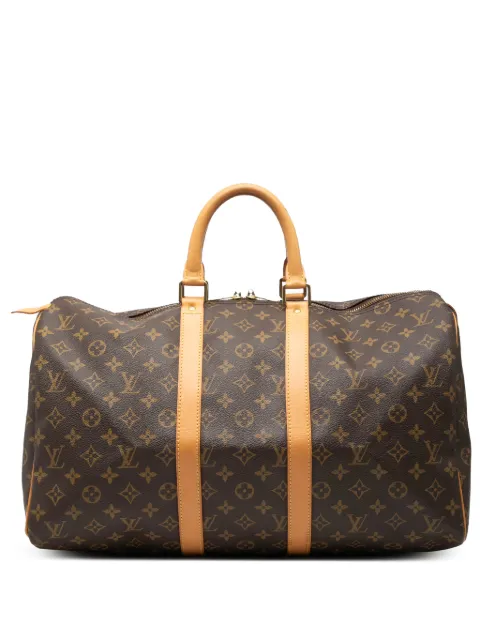 Louis Vuitton Pre-Owned bolsa de viaje con monograma Keepall 45 1996