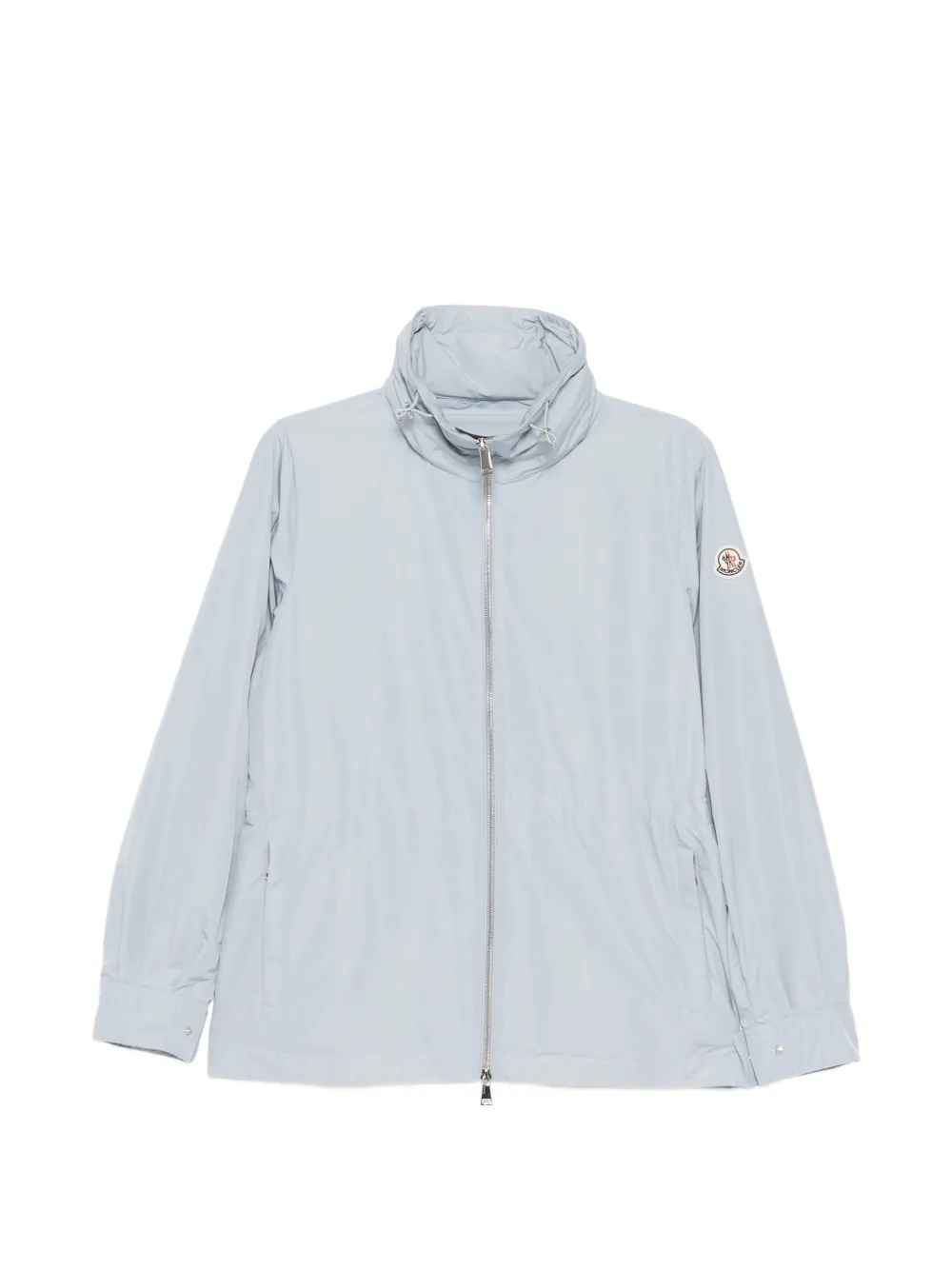 Moncler Enette jack met capuchon en rits Blauw