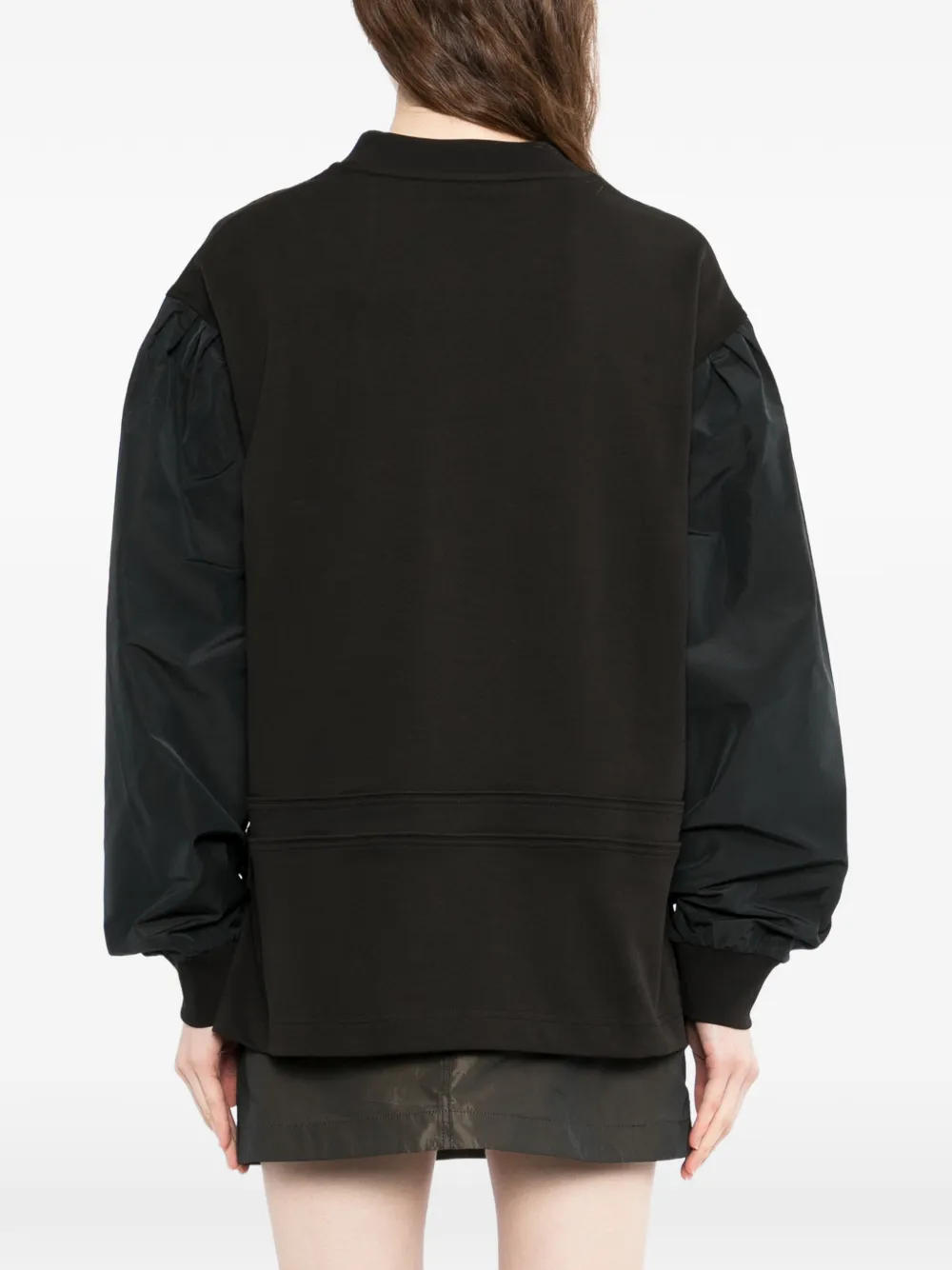 Moncler T-shirt met logopatch Zwart