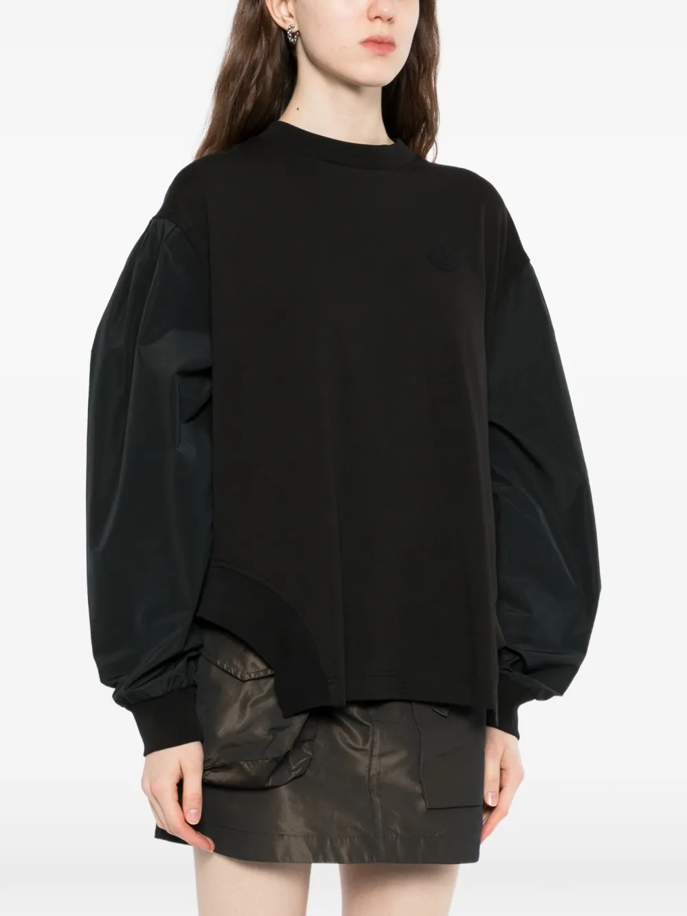  Moncler Logo-patch T-shirt - Black 