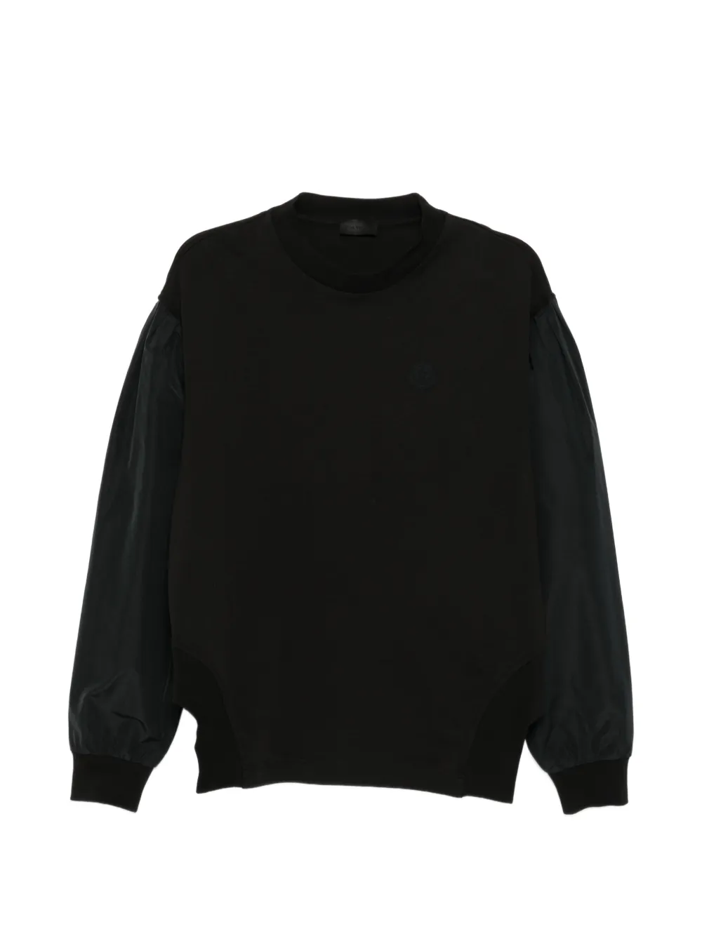 Moncler T-shirt met logopatch Zwart