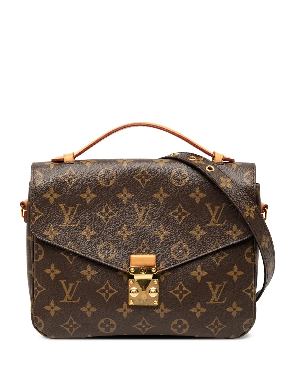 Louis Vuitton Pre-Owned Borsa a tracolla Pochette Metis con monogramma 2018 - Marrone