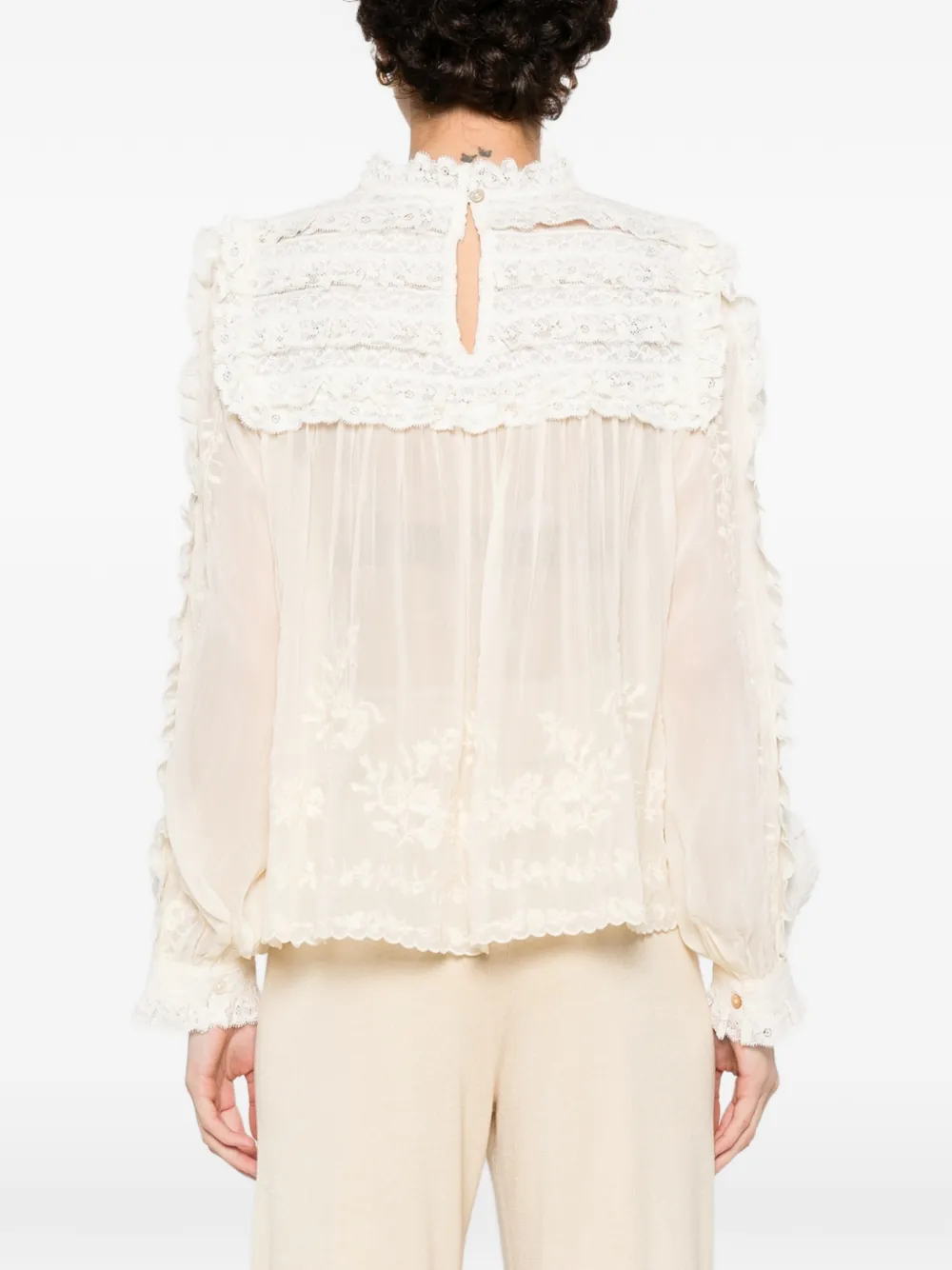 Ayda Embroidered Blouse