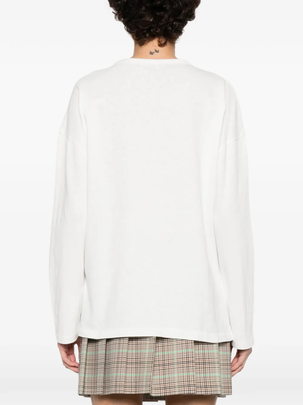 Kenzo T-shirt met grafische print Wit