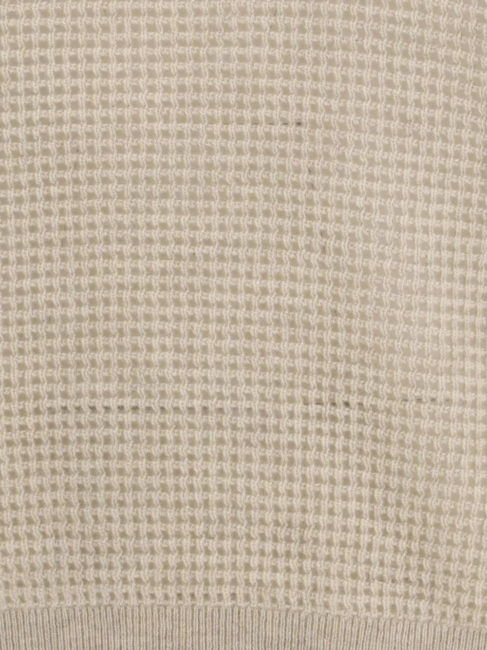 Waffle-Knit Hoodie