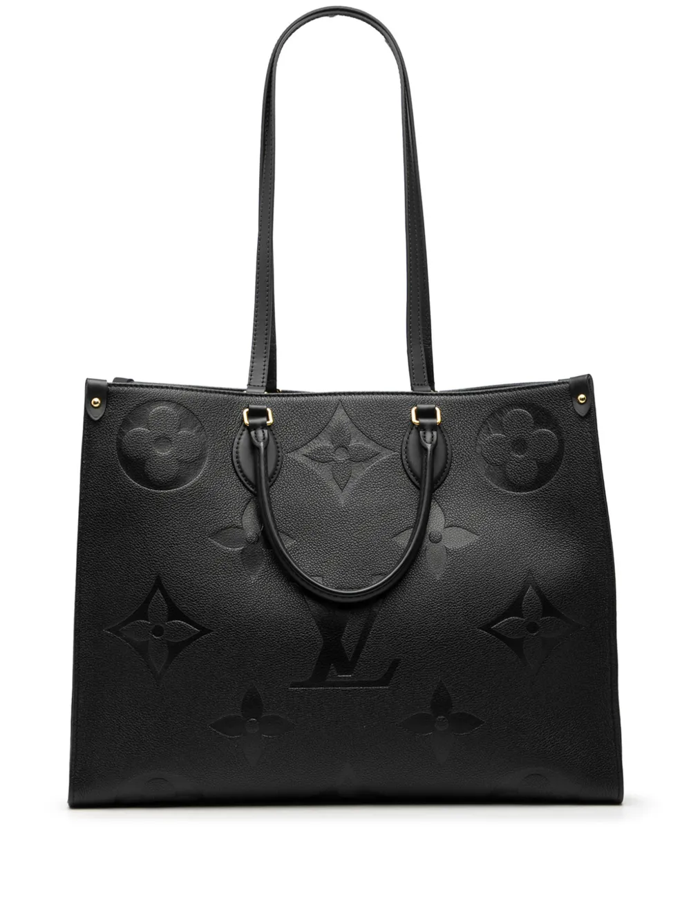 Louis Vuitton Pre-Owned 2021-2025 Monogram Empreinte Onthego GM satchel - Nero