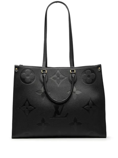 Louis Vuitton Pre-Owned 2021-2025 Monogram Empreinte Onthego GM satchel