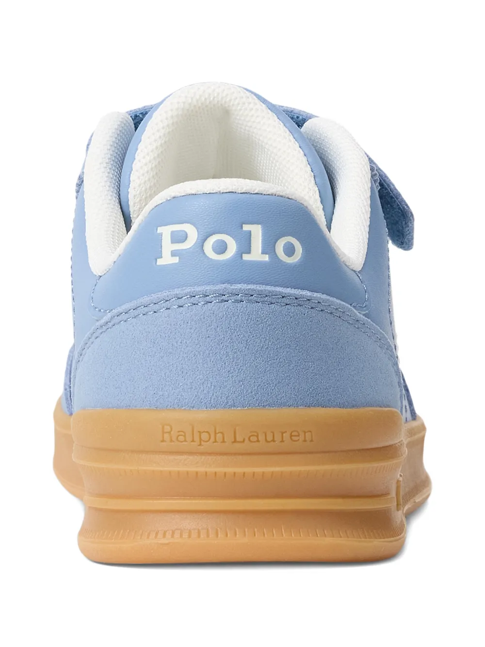 POLO RALPH LAUREN KIDS Sneakers met klittenband en pony-logo Blauw