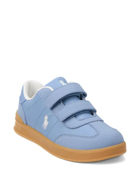 POLO RALPH LAUREN KIDS touch-strap pony-logo sneakers