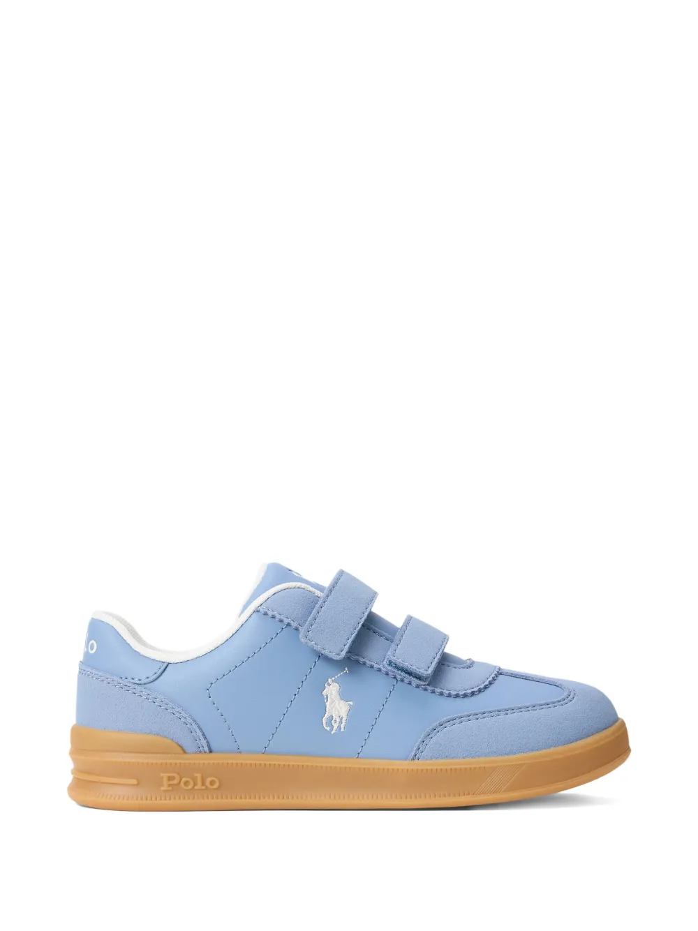 POLO RALPH LAUREN KIDS Sneakers met klittenband en pony-logo Blauw