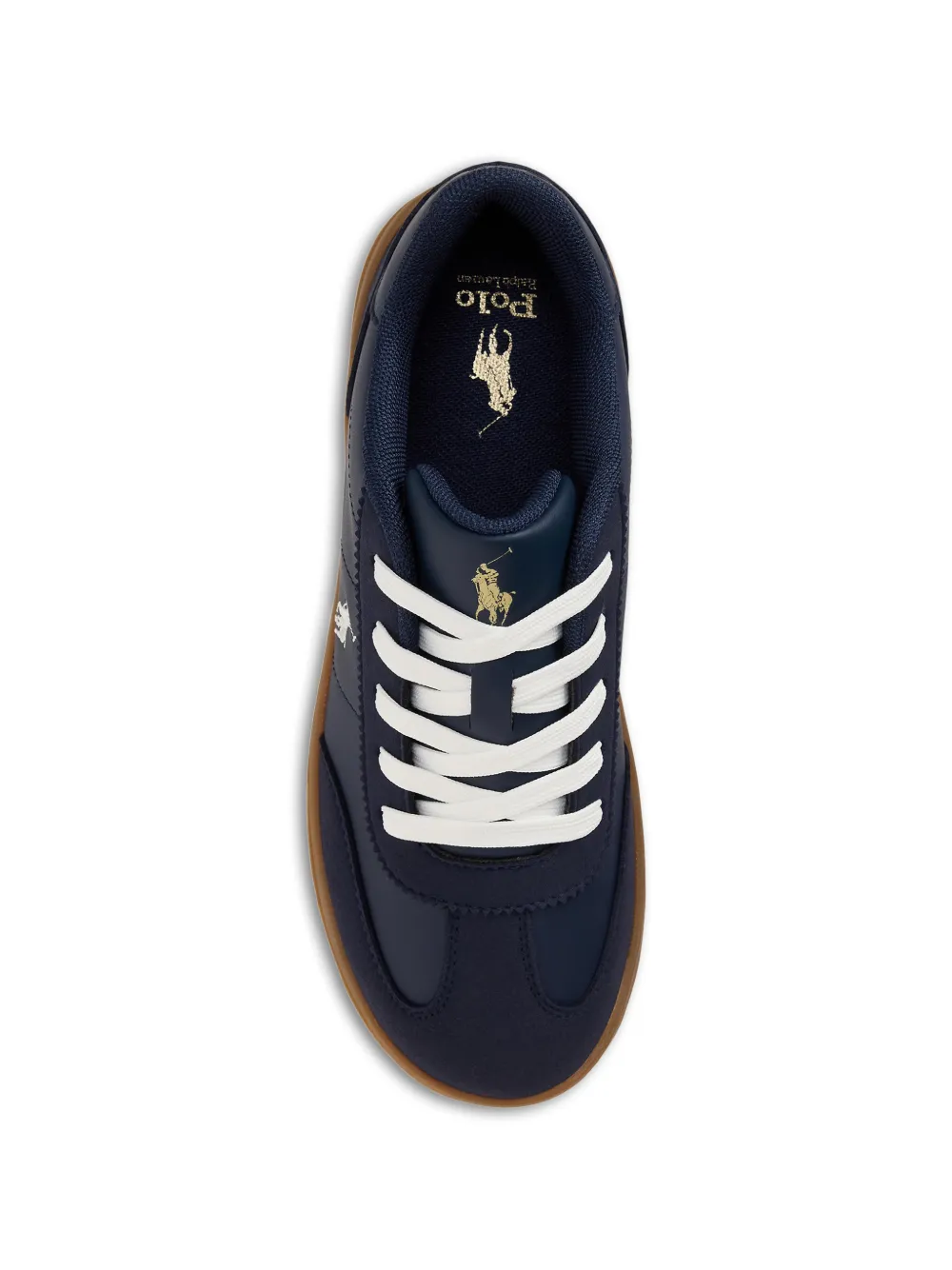 POLO RALPH LAUREN KIDS Sneakers met geborduurde pony Blauw