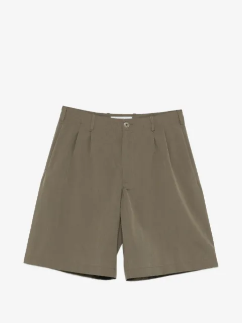 OUR LEGACY Ponte plisserade shorts