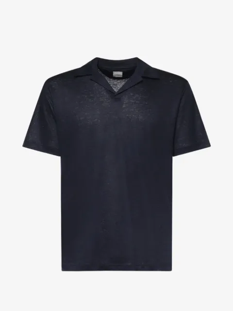 Eleventy T-shirt con colletto rever