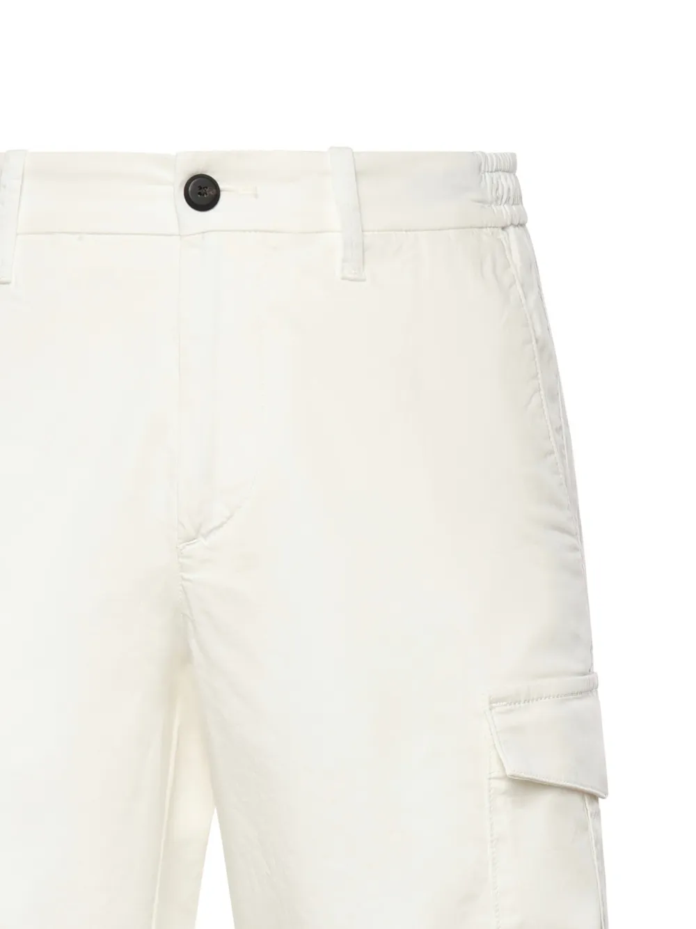 Eleventy Cargo shorts met knopen Wit