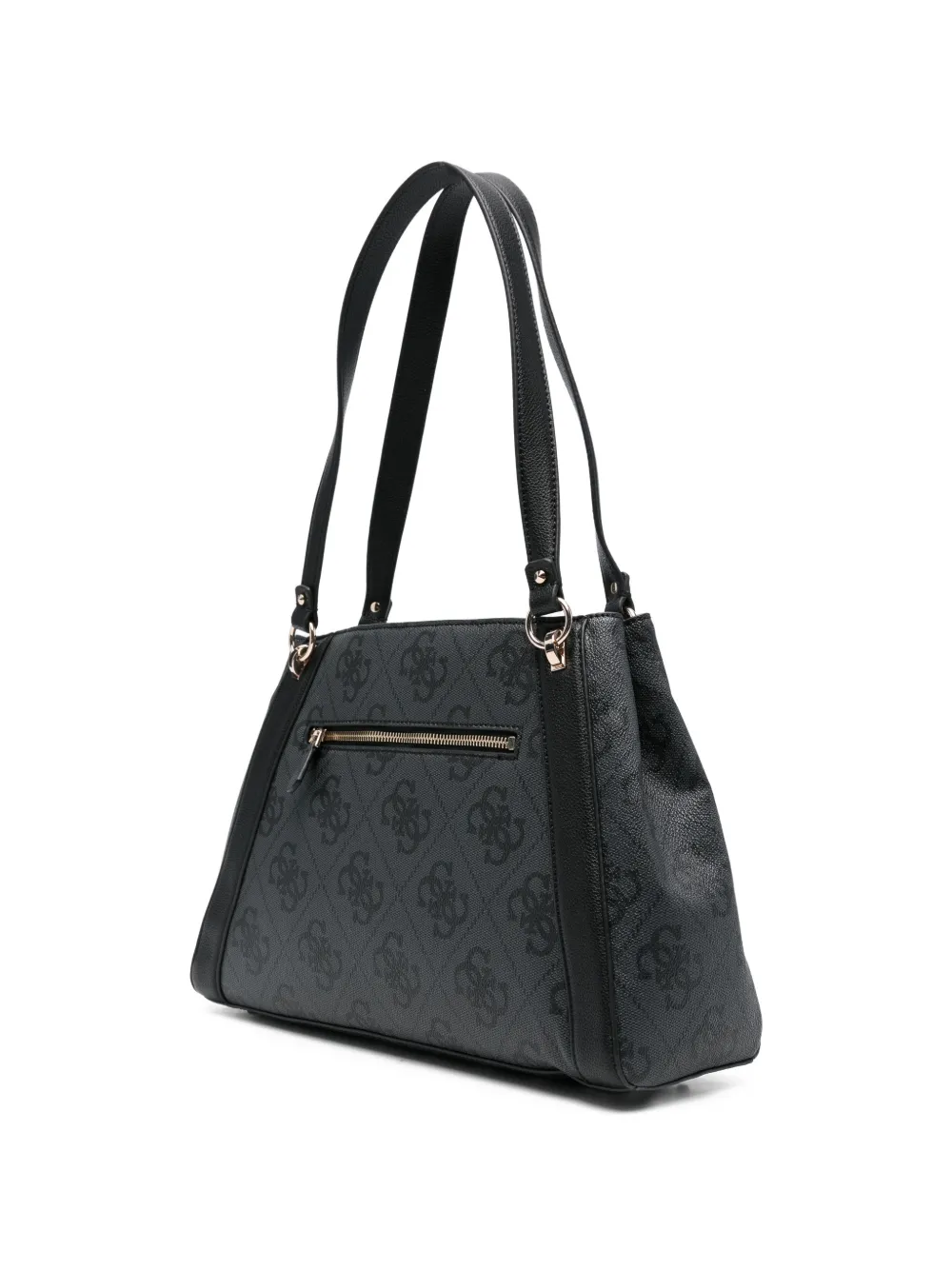 GUESS USA Karnilla shopper met monogramprint Grijs