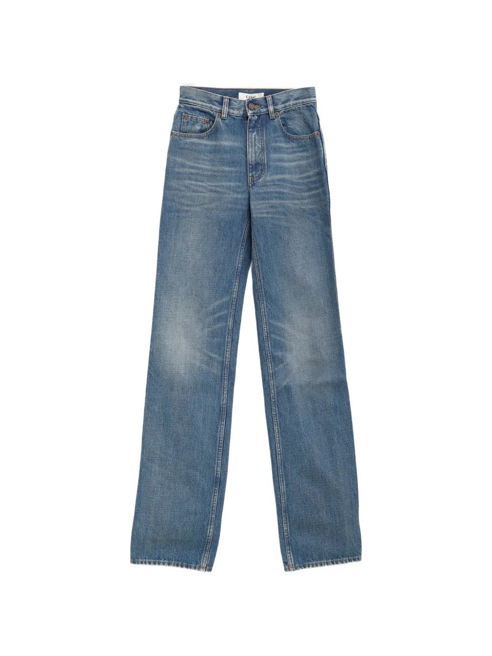 Chloé straight-leg jeans - Blu