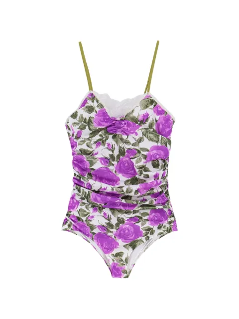 Chloé body con encaje floral