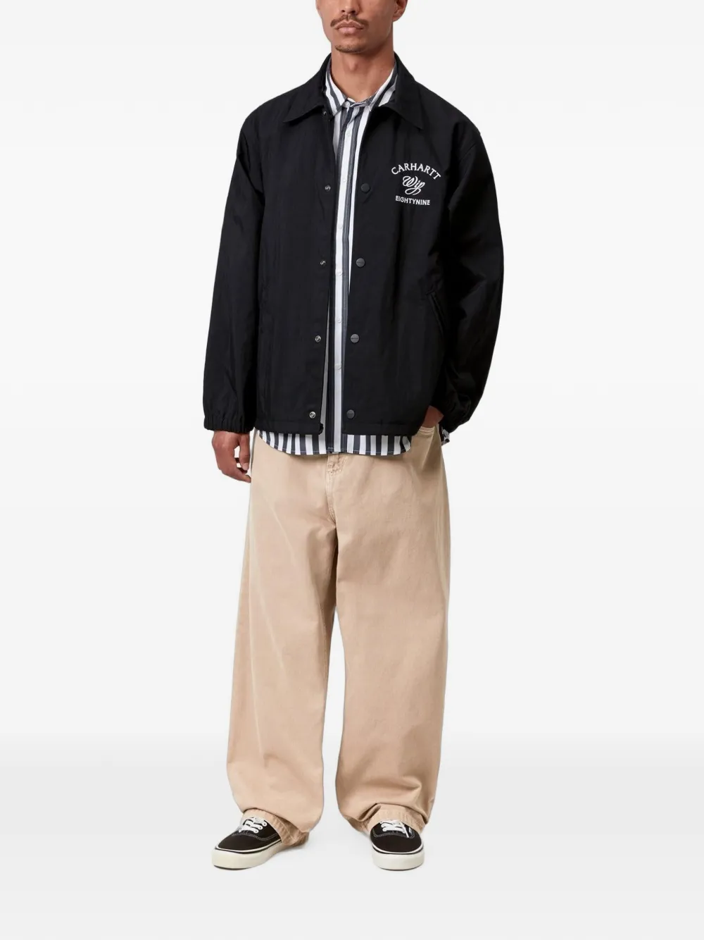 Carhartt WIP Brandon katoenen broek Beige