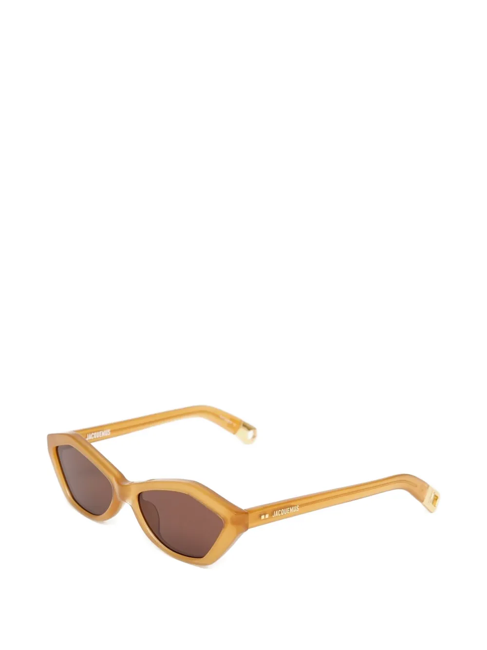  Jacquemus Bambino Geometric-frame Sunglasses - Yellow 