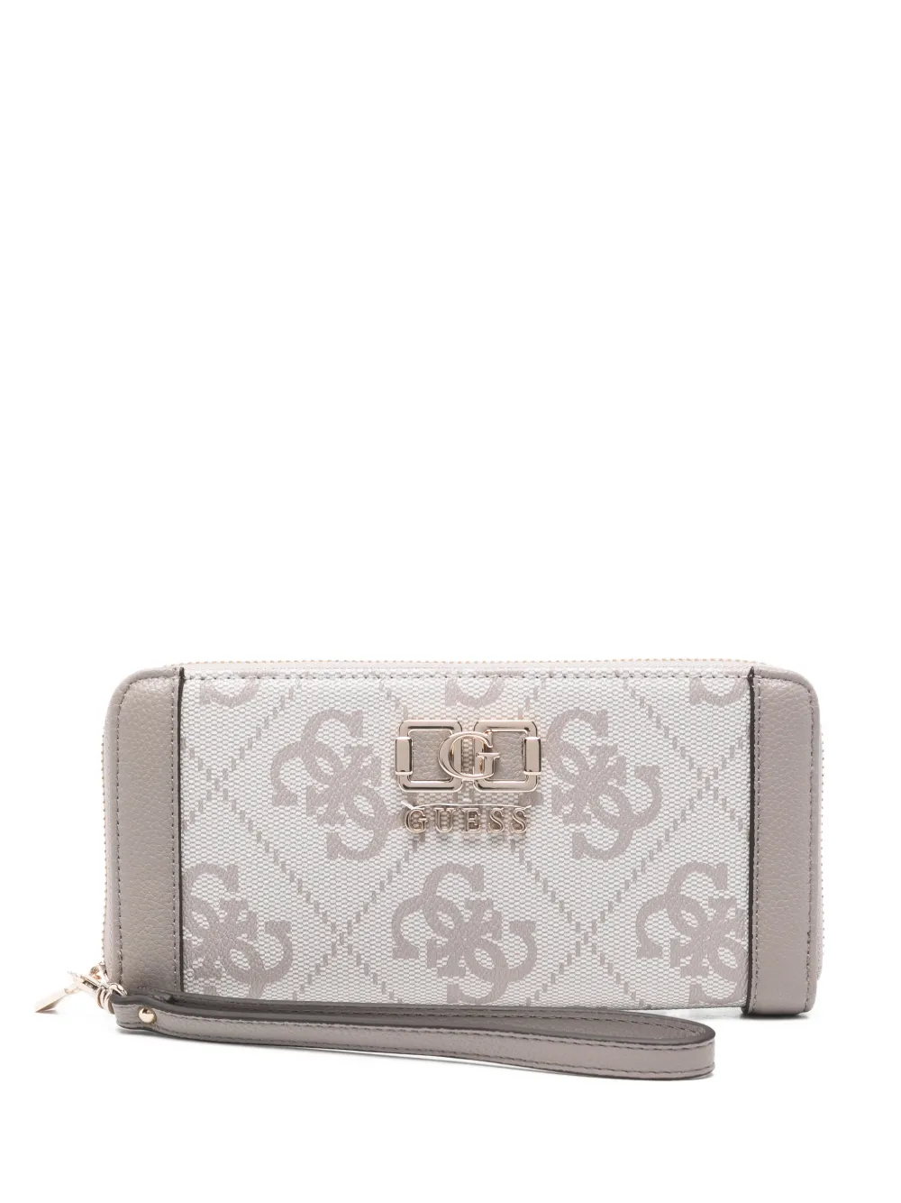 GUESS USA log-plaque wallet - Grigio