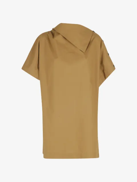 Soeur buttoned-shoulder top