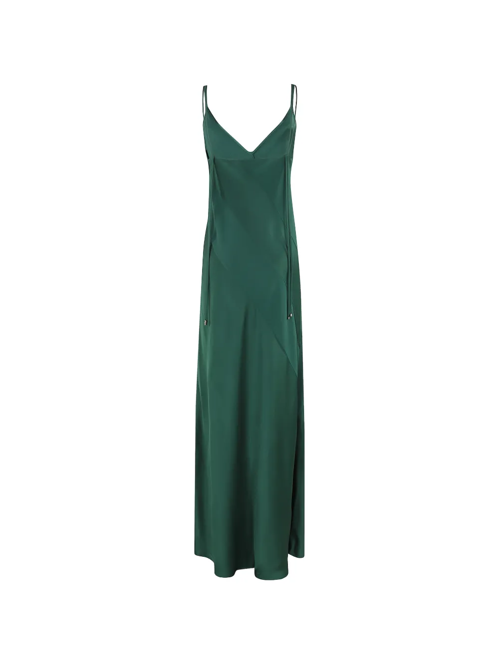  Antonelli Spaghetti Strap V-neck Maxi Dress - Green 