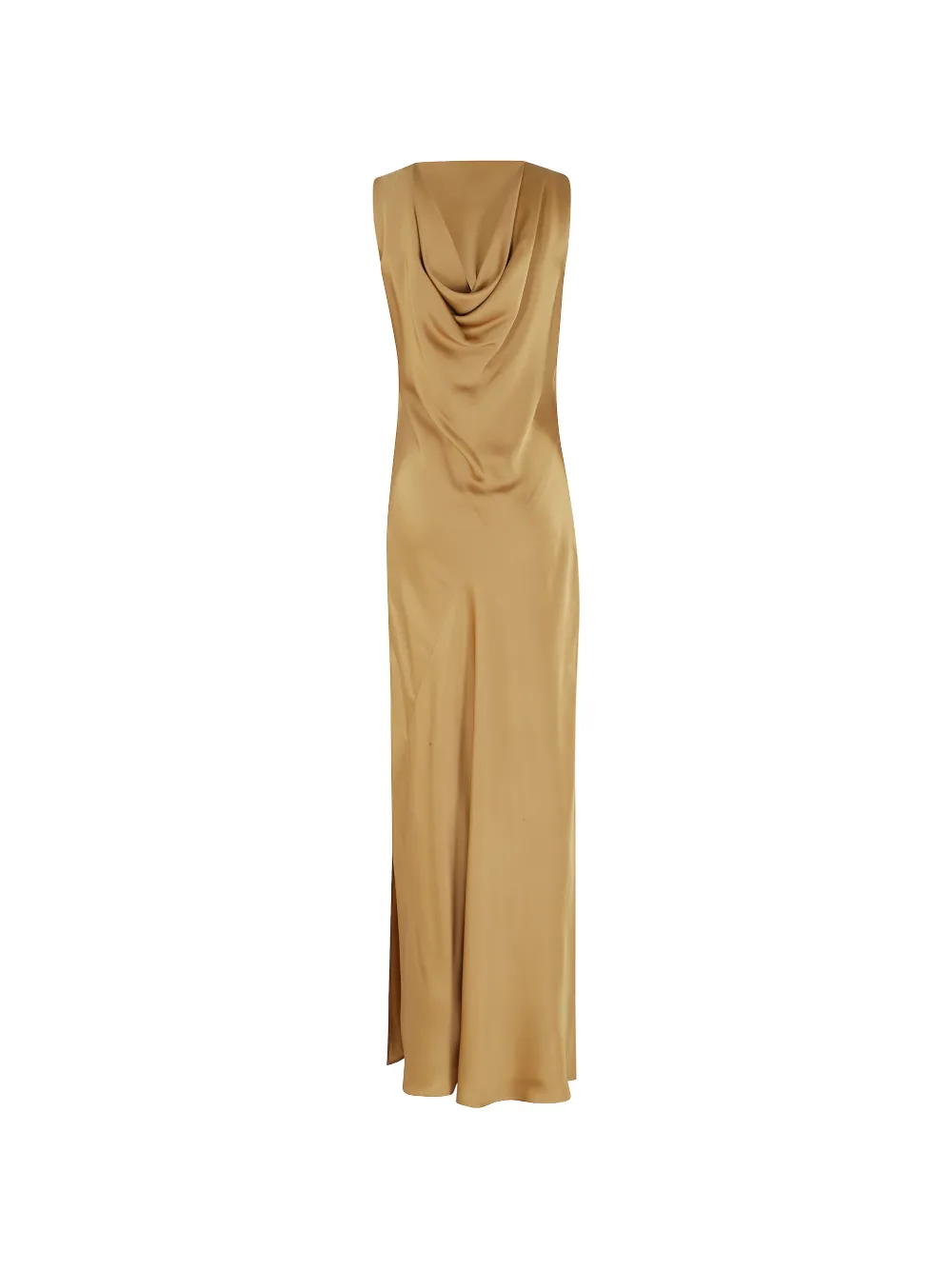  Antonelli Cowl Neck Maxi Dress - Neutrals 