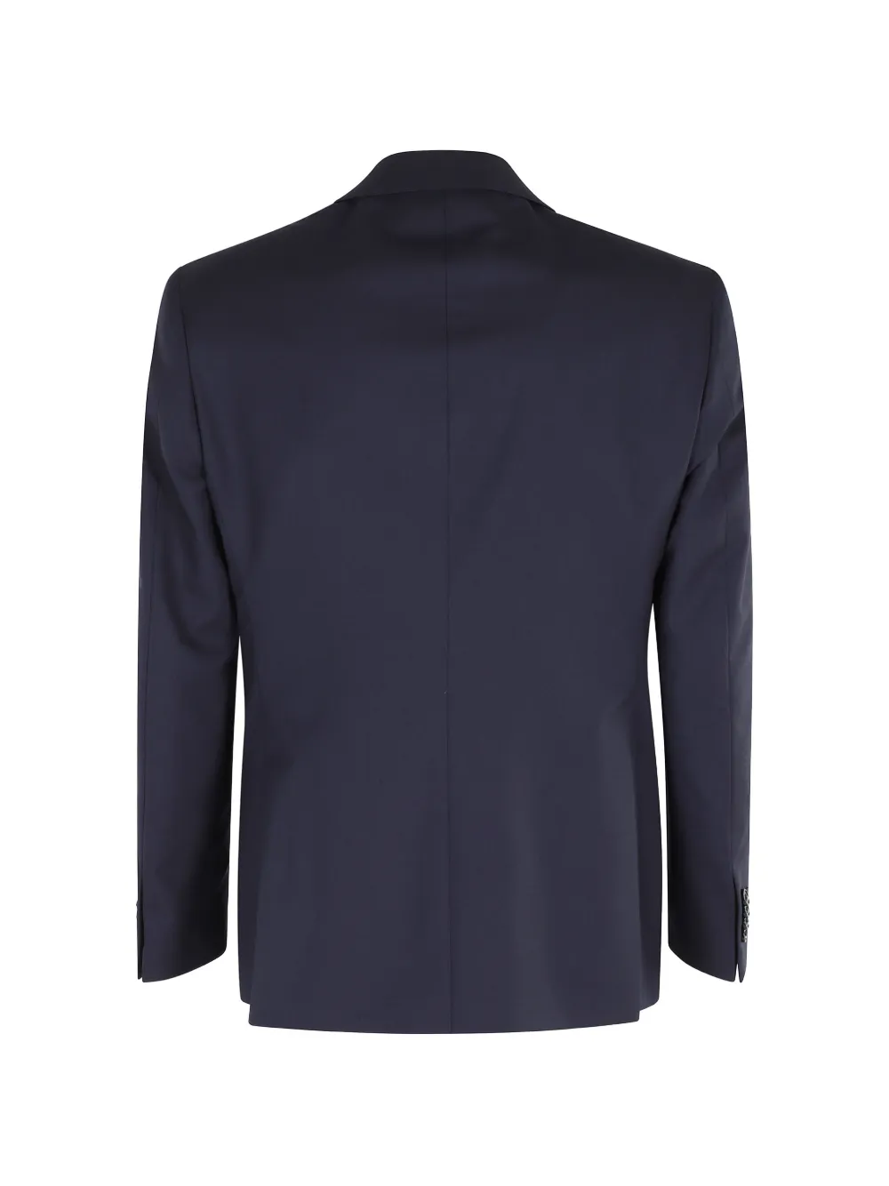 LUIGI BIANCHI MANTOVA Abito Monopetto pak met zigzagpatroon Blauw