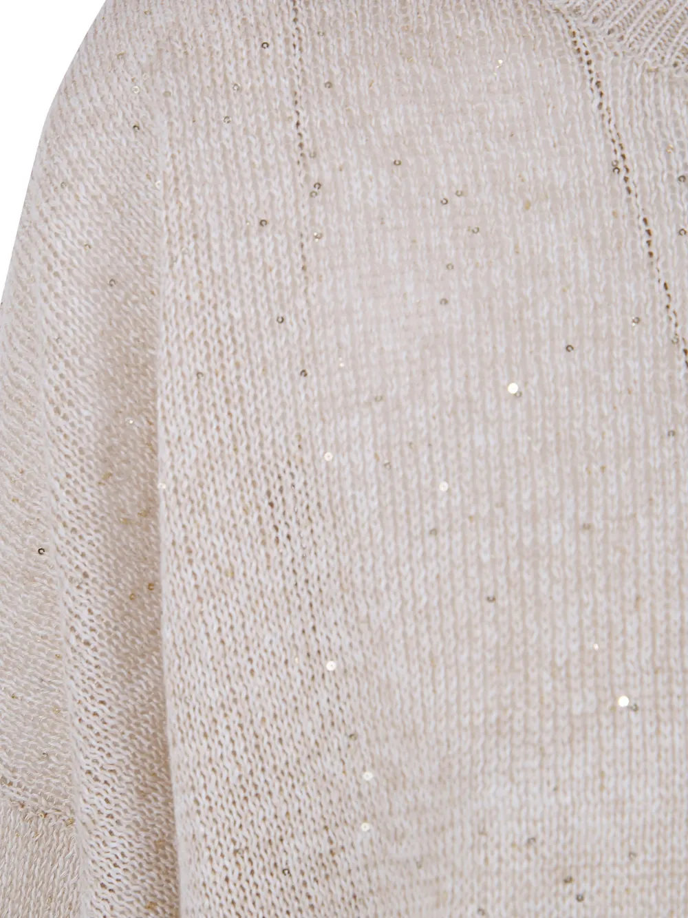  Brunello Cucinelli Sequin Jumper - Neutrals 