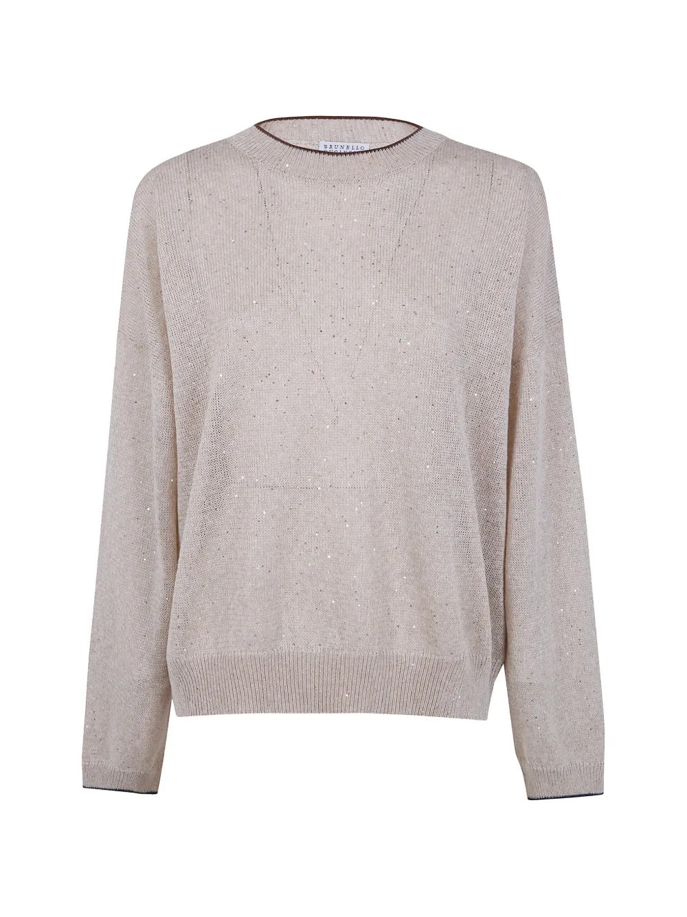 Brunello Cucinelli sequin jumper - Toni neutri