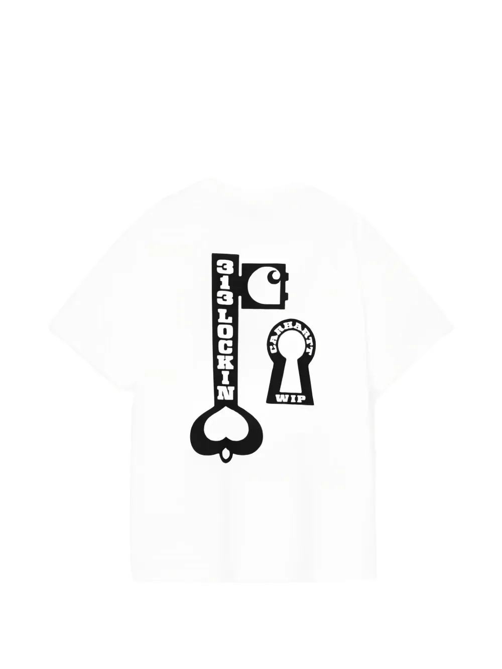Carhartt WIP Locked T-shirt Wit