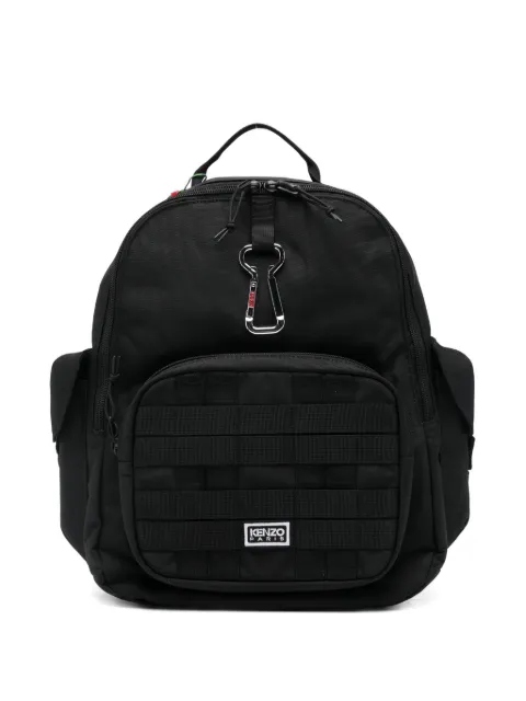 Kenzo logo-embroidered backpack