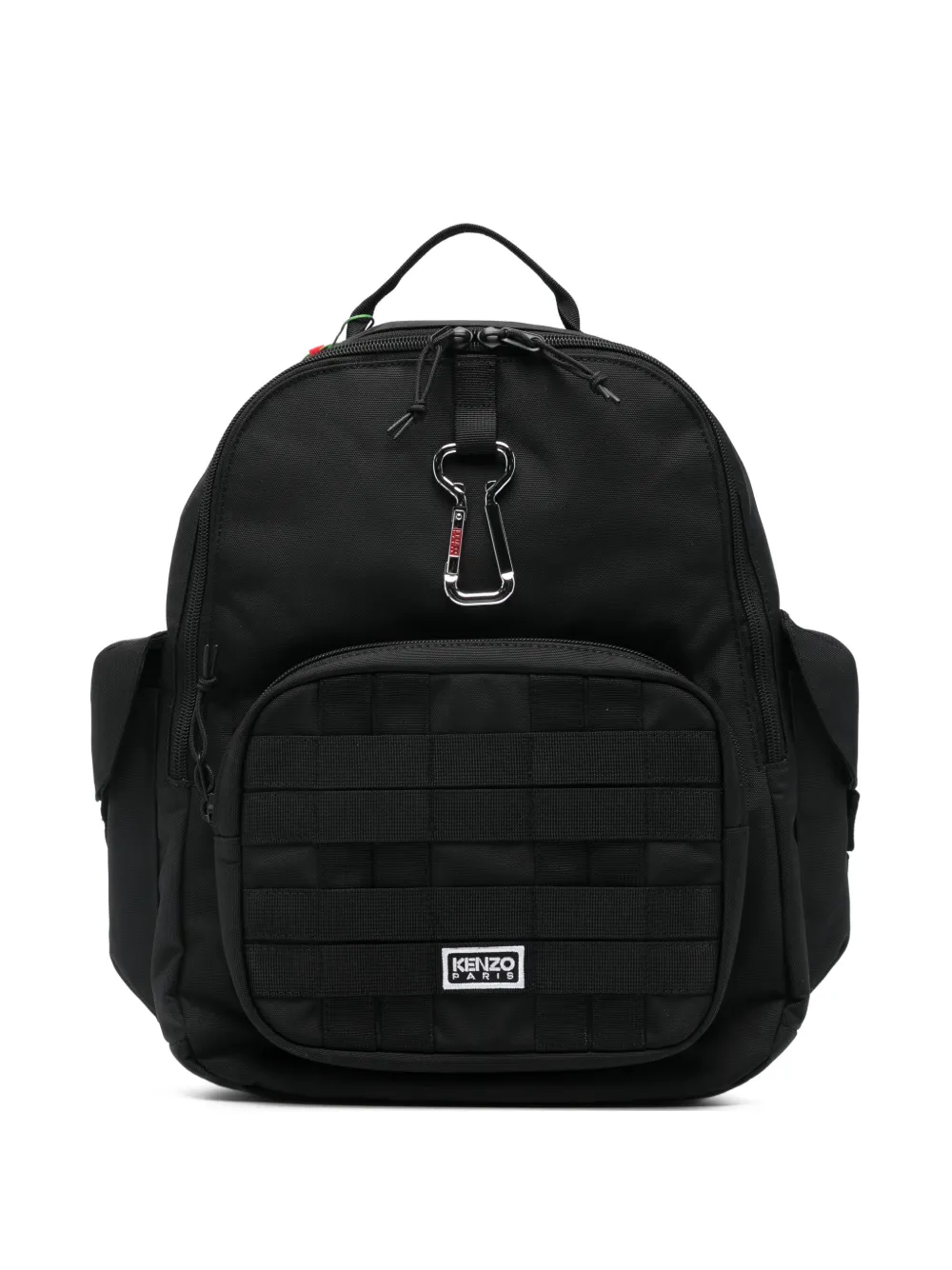 Kenzo logo-embroidered backpack - Nero