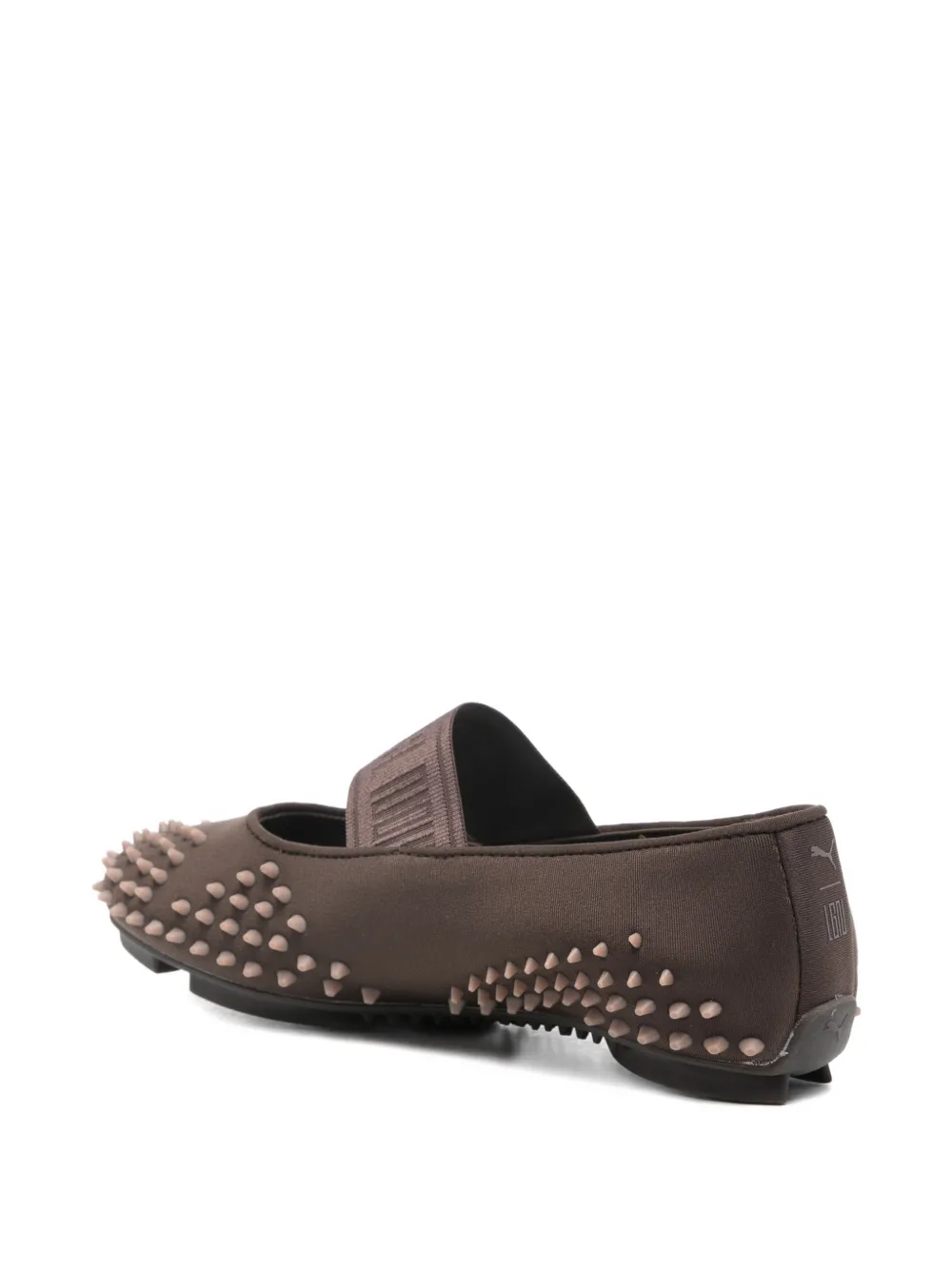 PUMA x LGN Mostro Neo Ballet sneakers met studs Bruin