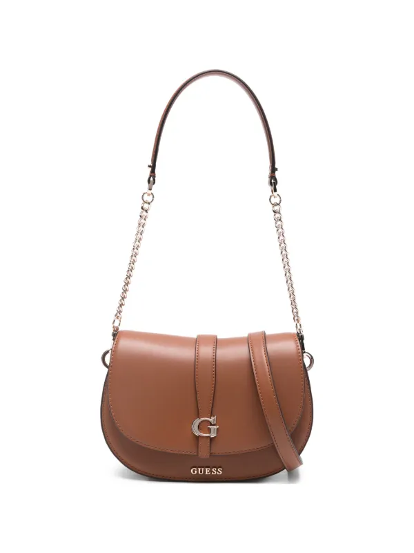 GUESS USA Carrie ショルダーバッグ S | ブラウン | FARFETCH JP