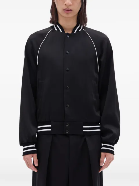 Ann Demeulemeester Esko embroidery-detail bomber jacket