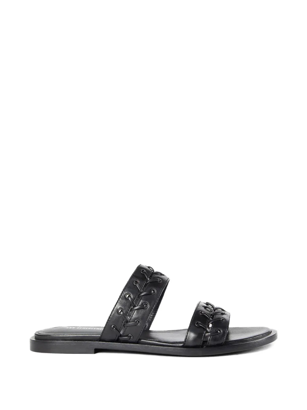 Ann Demeulemeester braided nappa leather sandals - Nero