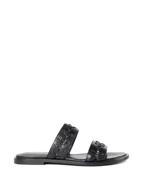Ann Demeulemeester braided nappa leather sandals