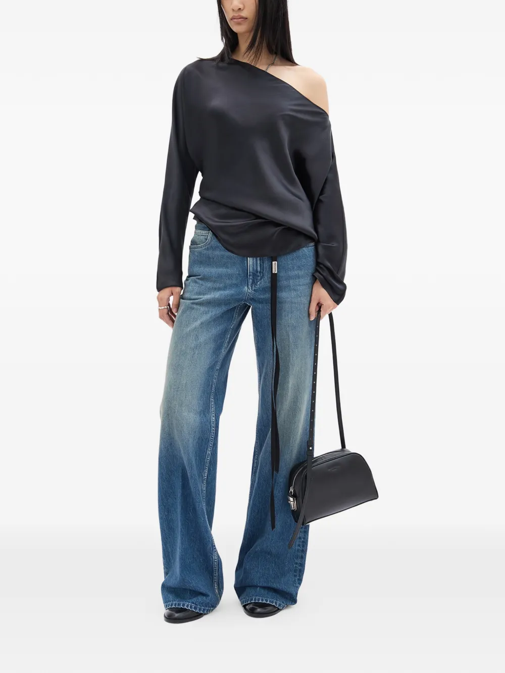  Ann Demeulemeester Jean Vive à 5 Poches - Bleu 